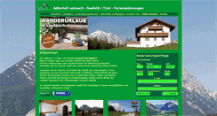 Desktop Screenshot of leutasch.adlerhof.at